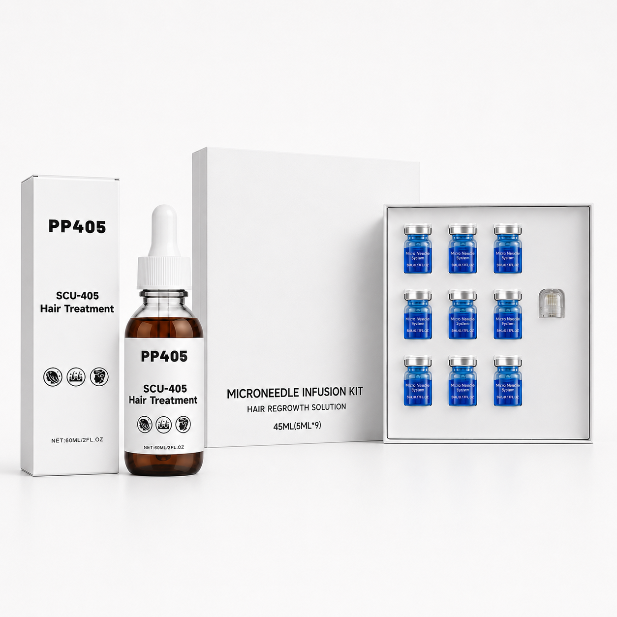 Pack PP405 + GHK-Cu — Tratamiento completo